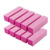 10 Pack Pink Buffer Sanding Block Files Grit Manicure Nail Art Tips Tool Nail Art Buffer Buffing Sanding Files Block for Women DIY Nail Art by TheBigThumb view 1