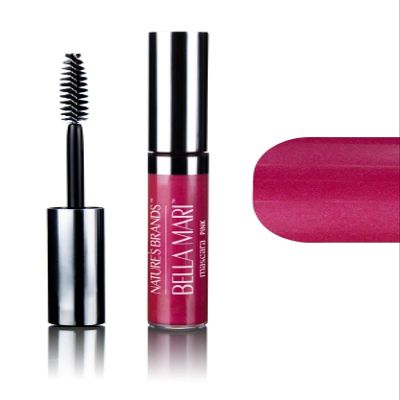 Bella Mari Natural Mascara, Pink; 0.4oz
