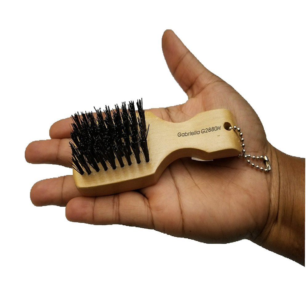 Gabriella Mini Club Brush with Natural Hard Boar Bristles New