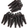 Molefi Brazilian Funmi Hair 3 Bundles burmese curly bundles human hair Short Curly Weave 9A Unprocessed Brazilian Human Hair Extensions 100g/pc Full Head Natural Color (10" 12" 14") view 1