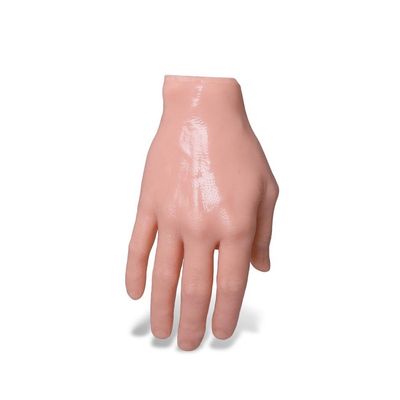 A Pound of Flesh Practice Tattoo Hand Silicone Tattooing Fake Skin for Practice or Display Professional Quality - Right Hand, Fair Skintone
