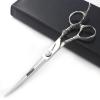 6-inch Personalized Rose Printing Hair Scissors Set Hair Stylist Barber Special Tools (Cutting Scissors) view 2