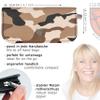 3 Swords Germany - brand quality 5 piece manicure pedicure grooming kit set with synthetic leather case camouflage - Made in Germany view 4