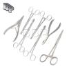 DDP - 7 Body Piercing Instruments KIT Tools Pennington Forceps BP-002 view 1