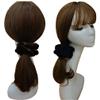 6 Pcs Large Size Neutral Color Scrunchies for Women Hair Elastic Bands view 3