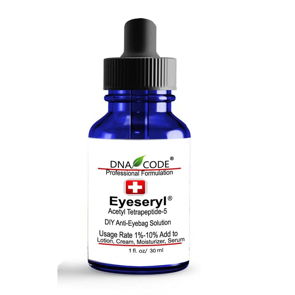 DNA CODE Skin Care 100% Solution Anti-Eye bag, Anti-Dark Circle, Anti-Puffy Eyes By Eyeseryl Tetrapeptide Add To Your Eye Gel or Cream