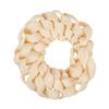 10 Pack Shoelace Hair Scrunchies Hair Ties - Cream view 2