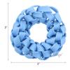10 Pack Shoelace Hair Scrunchies Hair Ties - Light Blue view 2
