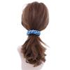 10 Pack Shoelace Hair Scrunchies Hair Ties - Light Blue view 3