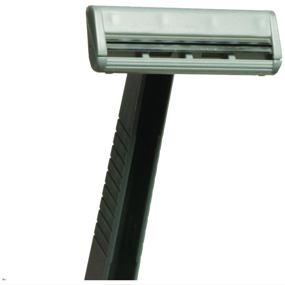 Gray Persona Twin Blade Disposable Razor (500 Bulk Unit)