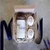 Birthday Gift Idea Birthday Cake Themed Gift Set with Vanilla Cake Candle and Vanilla Sprinkle Bath Bombs view 3