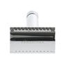 Fendrihan "Bay" Double Edge Safety Razor with Barber Pole Lined Handle view 4