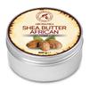 AROMATIKA Shea Butter Cold Pressed 14.1 Oz - Unrefined African Shea Butter - Ghana - 100% Pure & Natural - Best for Hair - Skin - Lip - Face - Body Care - Karite Shea Butter - Aluminium jar view 2