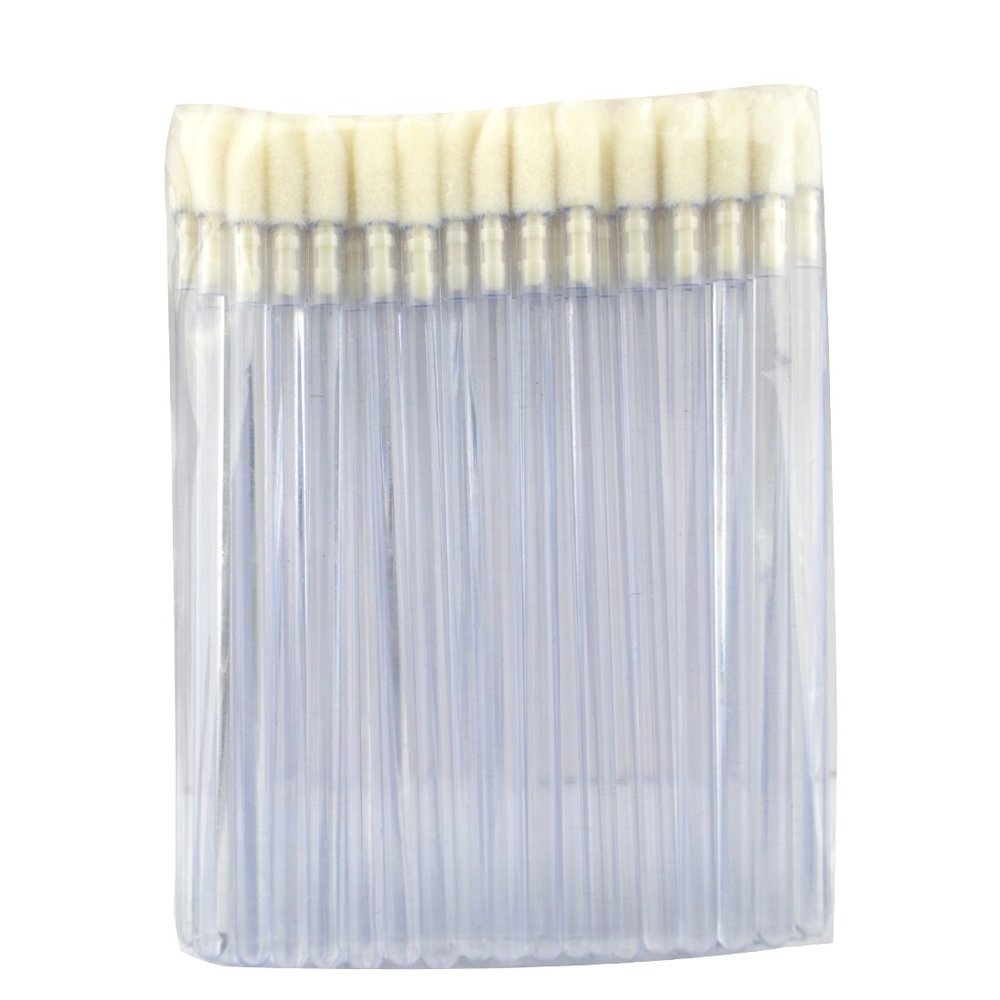 50 Pcs Disposable Makeup Lip Brush Cleaning Pen Lipstick Mascara Wands Brush Cleaning Eyelash Cosmetic Brush Applicators
