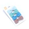 Girls Little Bow Hair Clip 4-pc Set - Blue - Multi Mix view 1