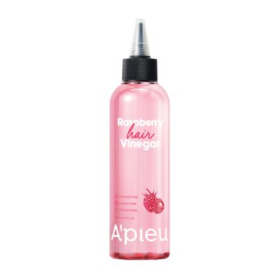 APIEU Raspberry Hair Vinegar Rinse - Scalp Clean & Detox for Oily and Itchy Scalp, Buildup & Dandruff Scalp Treatment, pH-Balancing for Fresh and Shiny Hair. Korean Haircare. 6.76 fl oz