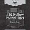 Precision Needles, Tattoo Needles #10 (0.30mm) Hollow Point Round Liner 2.5mm Taper, 11 Point Model 1011HRLB, Box of 50 view 1