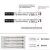 Precision Needles, Tattoo Needles #10 (0.30mm) Hollow Point Round Liner 2.5mm Taper, 11 Point Model 1011HRLB, Box of 50 view 4