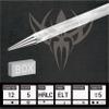 #12 Hollow Round Liner 3.5mm Taper Precision Tattoo Needles - Box of 50 view 2