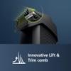"Philips Beardtrimmer 3000 Series, Beard Trimmer with Lift & Trim Technology (Model BT3206/14)" view 3