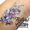Art Factory Festival Glitter - Peacock (50 ml/1 fl oz), Cosmetic Glitter Gel view 2