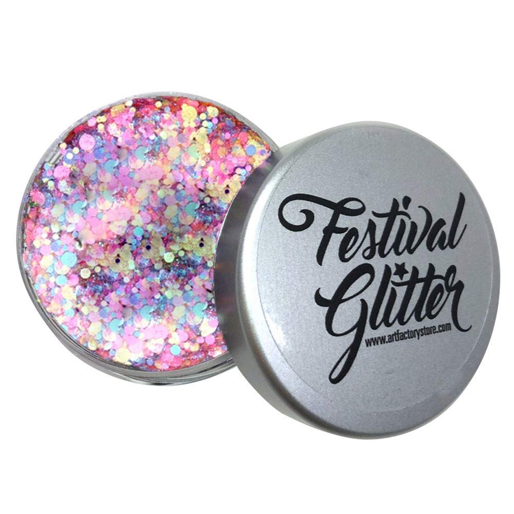 Art Factory Festival Glitter - Rave (50 ml/1 fl oz), Cosmetic Glitter Gel