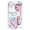 Venus - Simply3 Disposable Razors for Women - 4 Pieces view 1