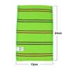 10 Pack SongWol Korean Beauty Skin Large Exfoliating Bath Shower Towel Gloves Scrub Wash Clothes Made in Korea Green view 2
