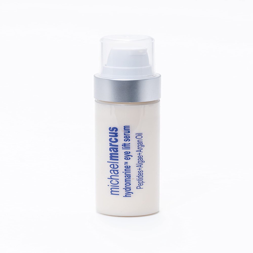 Micheal Marcus Hydromarine Eye Lift Serum - Reduces Wrinkles, Puffiness, Fine Line & Dark Circles - Under Eye Serum Improves Skin Elasticity, Skin texture & Brighten Complexion (30ml, 1 fl. oz)