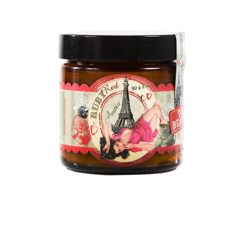 Barefoot Venus Shea Butter Instant Hand Repair Cream For Dry Skin - Ruby Red