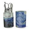 Starry Night by Vincent van Gogh Stainless Steel Manicure Pedicure Grooming view 2