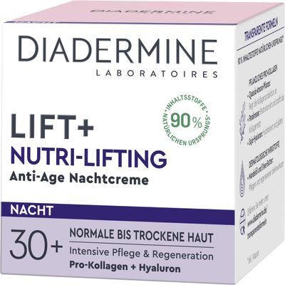 DIADERMINE LIFT+ Nachtpflege Nutri-Lifting Nachtcreme, 1er Pack (1 x 50 ml)