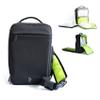 BowForBold Multi-Bag: Water Resistant with Toiletries compartment, Front Facing Card Slot - Great for Daily Commuting, Travel, Gym, Cycling (Olive) view 1