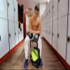 BowForBold Multi-Bag: Water Resistant with Toiletries compartment, Front Facing Card Slot - Great for Daily Commuting, Travel, Gym, Cycling (Olive) view 4