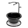 Other Accessories - Stainless Steel Shaving Brush Razor Stand Holder Shaving Bowl Mug Set - Paring Stadium Endure Skimming Basin Tolerate Grazing Trough Resist Sliver Arena Rack - 1PCs view 3