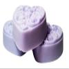 3 Pc Heart Shaped Black Orchid Scented Soaps Gift Set - Shea Butter Goat Milk Soap view 1