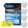 Muscle Rehab Epsom Salt Bath Bombs with Arnica (4 Pack) | Magnesium Recovery Soak for Sore Muscles, Post-Workout Relief & Relaxation | Eucalyptus, Turmeric & Clary Sage Essential Oils view 1