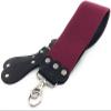 GENTS Professional 3 x 26 Straight Razor Strop - Premium Genuine Leather & Canvas Barber Strop with Stainless Steel Hook - Traditional Wet Shaving Razor Sharpener view 1