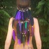 Bohemian Tassels Headband Hairband Hair Hoop Headwear Handmade Indian Fascinator Feather Headband Hair Bands Headdress Hair Accessories for Women Lady Girls (Style 05) view 2