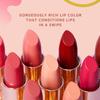 FLOWER BEAUTY By Drew Barrymore Petal Pout Lipstick - Nourishing + Highly Pigmented Lip Color - Infused with Antioxidants (Poppy Pout) view 3
