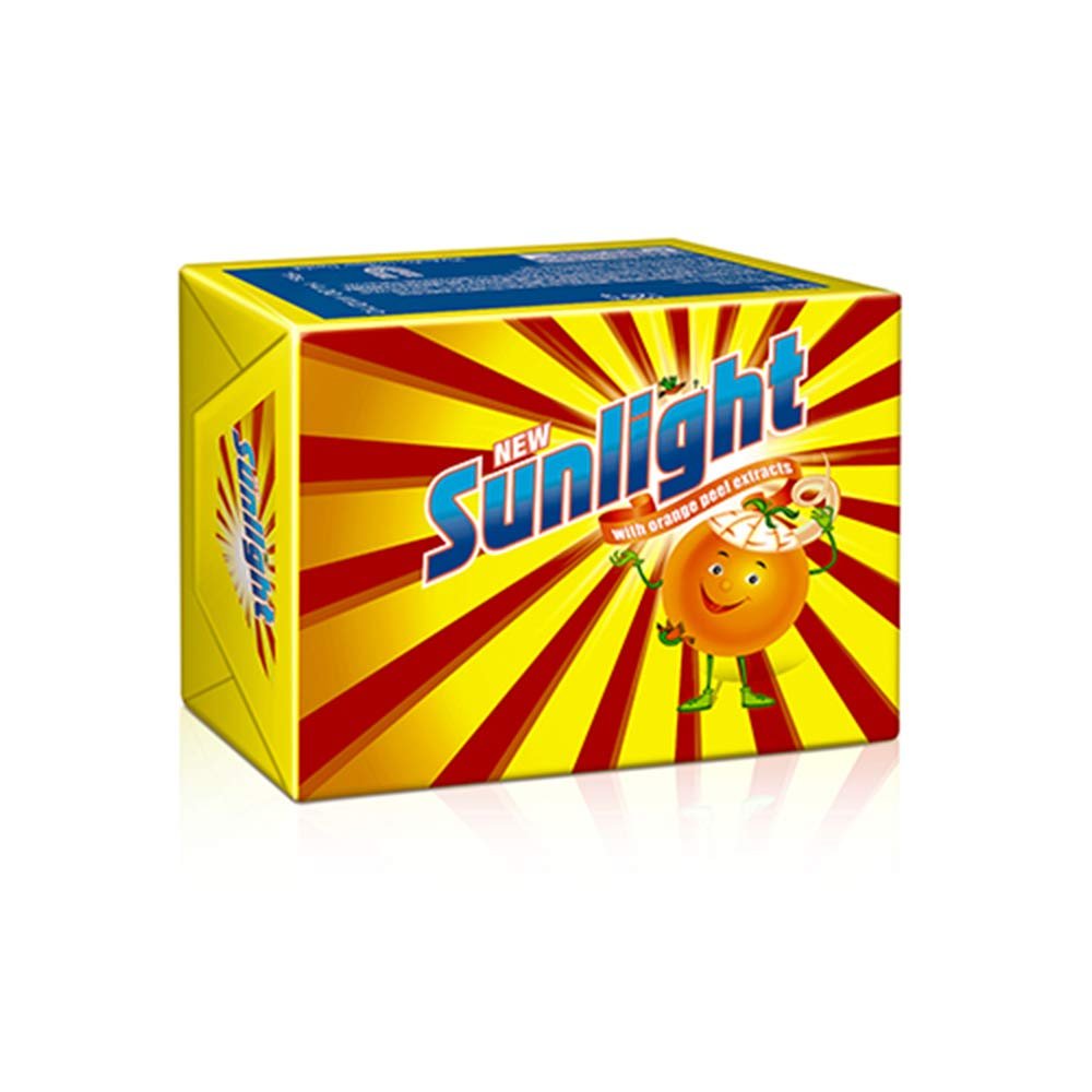 Sunlight Laundry Soap, 150g - Pack of 4