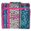 101 BEACH Hanging Toiletry Cosmetic Organizer Bag - Roll up for Storage Travel - Custom Embroidery Available (Boho - Embroidered Name) view 1