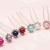 20 Pcs Wedding Bridal Imitation Pearls Crystal Rhinestone U Shaped Flower Hair Pins Clips - Women Hair Jewelry Accessories (Colorful) view 3