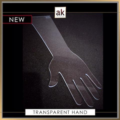 AK Clear Acrylic Plastic Hand