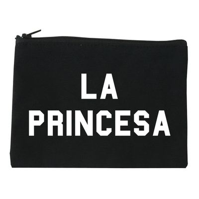 FASHIONISGREAT La Princesa Spanish Chest Cosmetic Makeup Bag Black Large