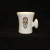 Day of the Dead blue - Sugar Skull - Dia De Los Muertes- shaving mug view 3