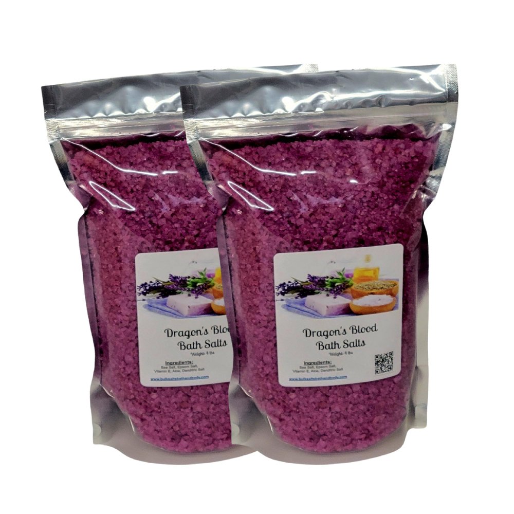Bath Salts | 8lbs (2) 4lb Bags | Dragon's Blood Scent
