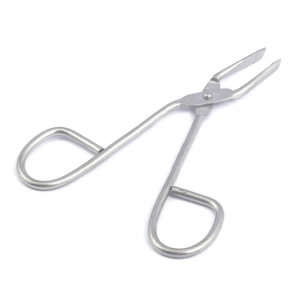 Slant TIP Scissor Handled Tweezers - Scissor-Handle to Ensure Fast, Balanced, Control Every TIME by G.S Online Store