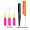 Favorict (5 Pack) Latch Hook Crochet Needle Comb Set for Micro Braids, Hair Extension, Feather and Dread Maintenance Installation view 2