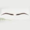AIRAO Swiss Lace Base Human Hair Eyebrows 1 Pair Style 4#1B(Natural Black Color) view 3